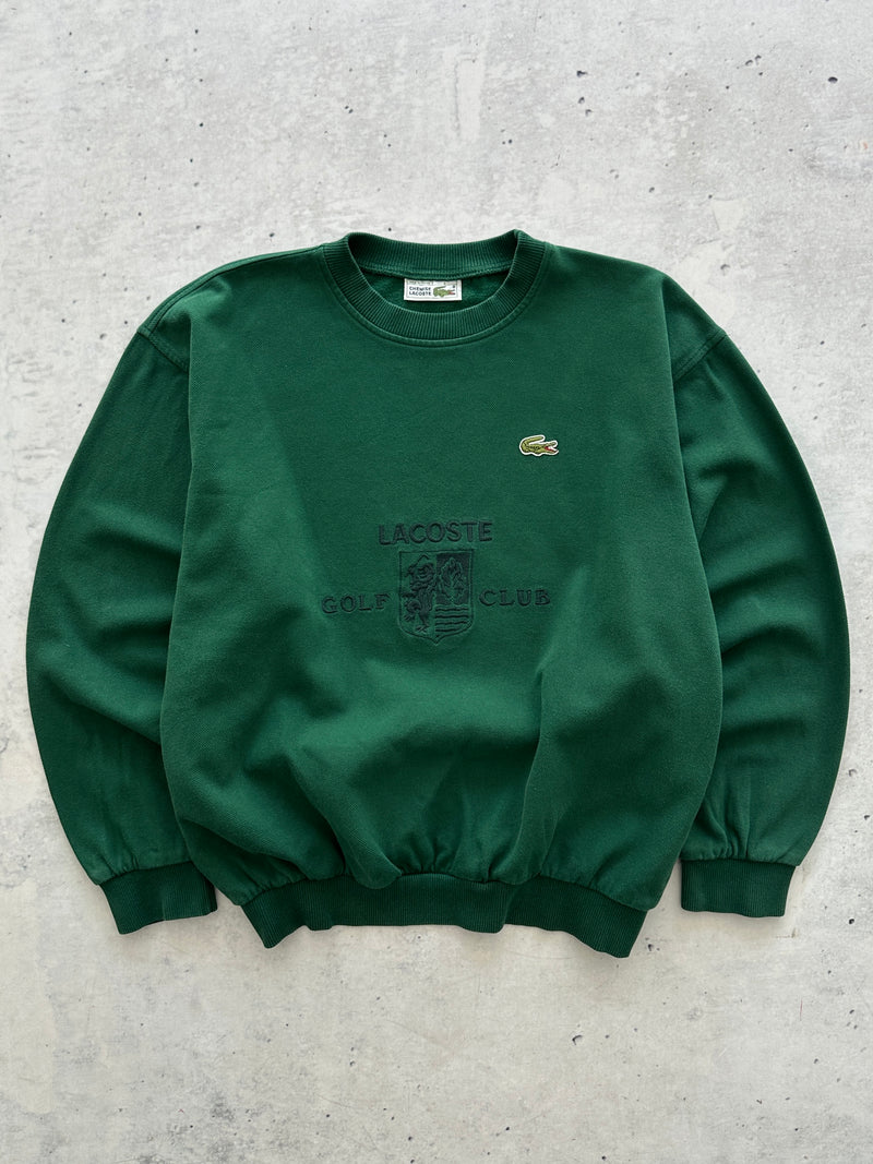 80's Chemise Lacoste Golf Club Crewneck Sweatshirt (M)