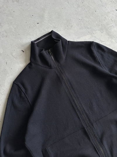 AW/13 Stone Island Zip Up Wool Knit Jumper (S)