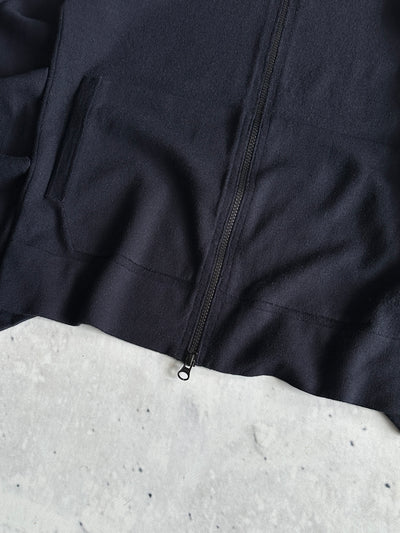 AW/13 Stone Island Zip Up Wool Knit Jumper (S)