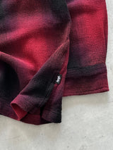 Stussy Loose Weave Plaid Shirt (L)