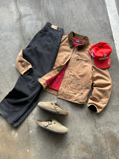 90's Ralph Lauren Detroit blanket Lined Work Jacket (M/L)