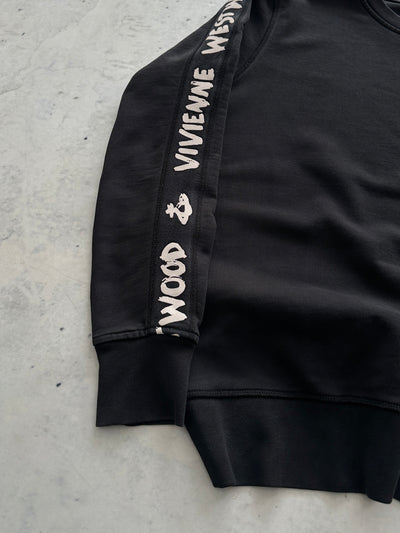 Vivienne Westwood Orb Taped Sleeve Crewneck Sweatshirt (M)