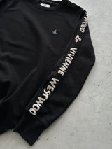 Vivienne Westwood Orb Taped Sleeve Crewneck Sweatshirt (M)