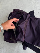 Vintage Prada Nylon Tessuto Shoulder / Crossbody Bag (One Size)