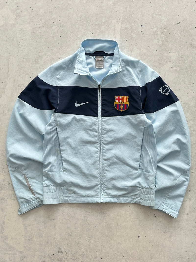 2009/10 FC Barcelona Nike Zip Up Track Jacket (S)