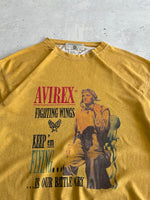 Vintage Avirex Fighting Wings Long Sleeve T Shirt (XXL)