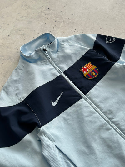 2009/10 FC Barcelona Nike Zip Up Track Jacket (S)