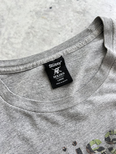 00's Stussy x Holden  camo Skull T Shirt (L)