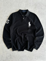 Ralph Lauren Big Logo Long Sleeve Polo Shirt (M)