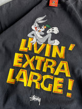 Stussy x Looney Tunes Bugs Bunny T Shirt (Women's XL)