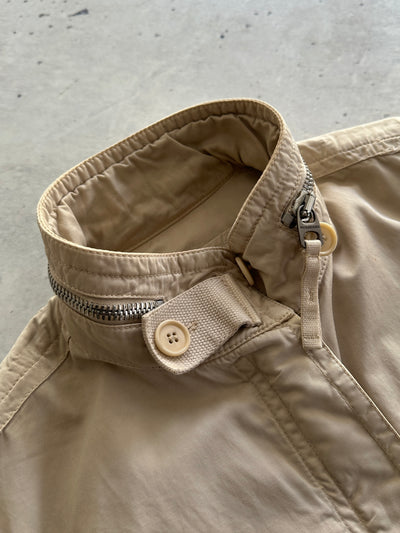 00's Burberry Nova Check Zip Up funnel neck Jacket (Women's UK 10)