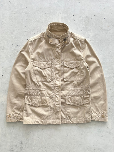 00's Burberry Nova Check Zip Up funnel neck Jacket (Women's UK 10)