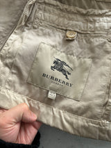 00's Burberry Nova Check Zip Up funnel neck Jacket (Women's UK 10)