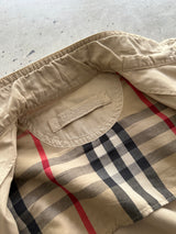 00's Burberry Nova Check Zip Up funnel neck Jacket (Women's UK 10)