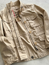 00's Burberry Nova Check Zip Up funnel neck Jacket (Women's UK 10)