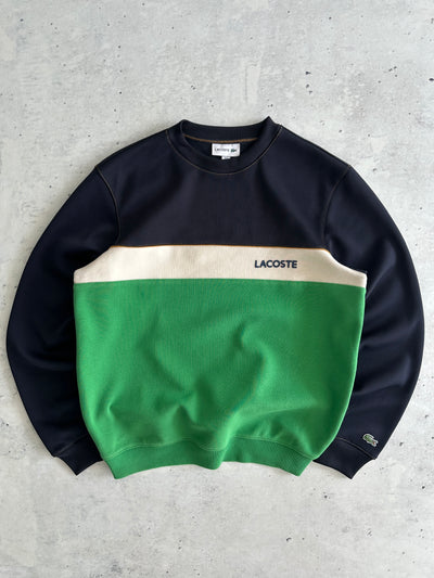 Lacoste Sport Colour Block Crewneck Sweatshirt (S)