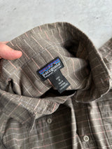 Patagonia plaid flannel Long Sleeve Shirt (L)