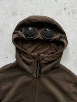 CP Company Goggle Zip Up Heavyweight Hoodie (S)