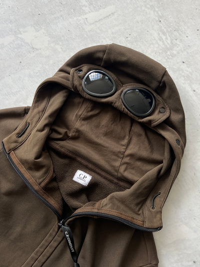 CP Company Goggle Zip Up Heavyweight Hoodie (S)