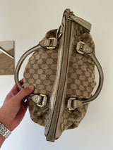 Vintage Gucci GG Canvas Sukey Shoulder Bag (One Size)