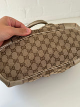 Vintage Gucci GG Canvas Sukey Shoulder Bag (One Size)