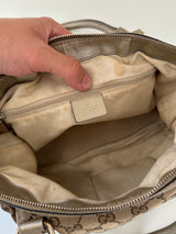 Vintage Gucci GG Canvas Sukey Shoulder Bag (One Size)