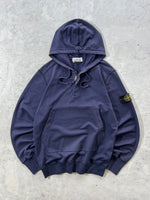 SS/16 Stone Island 1/4 Zip Pullover Hoodie (L)