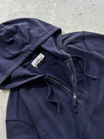 SS/16 Stone Island 1/4 Zip Pullover Hoodie (L)