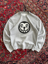 Icecream Dog Face Heavyweight Crewneck Sweatshirt (S)