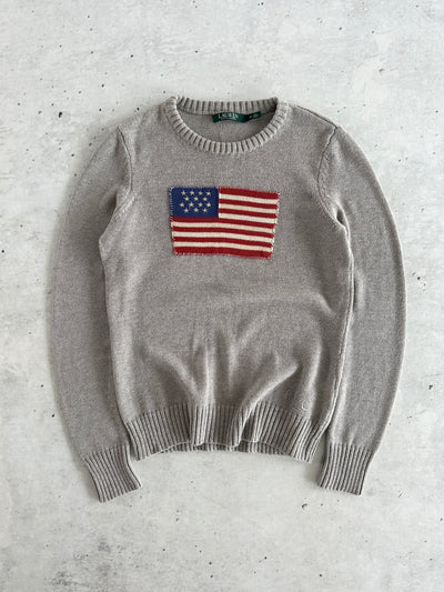 Ralph Lauren USA Crewneck Knit Jumper (Women's S)