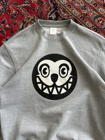 Icecream Dog Face Heavyweight Crewneck Sweatshirt (S)