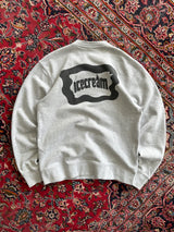 Icecream Dog Face Heavyweight Crewneck Sweatshirt (S)