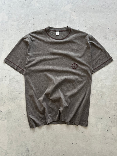 90's Valentino Contrast Stitch T Shirt (M)