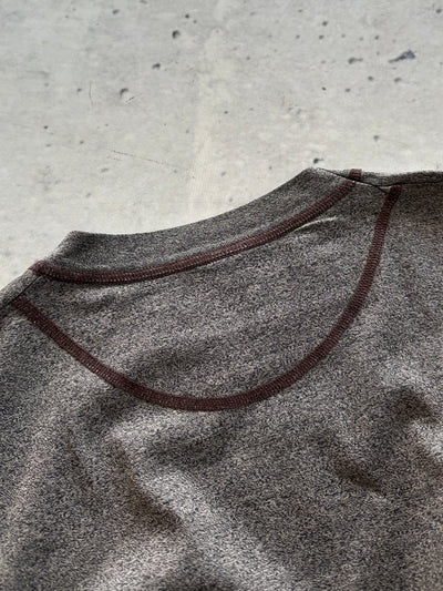 90's Valentino Contrast Stitch T Shirt (M)