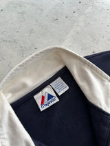 Vintage NY Yankees Spell Out Zip Up Track Jacket (L)