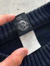 Vintage Diesel 'D Logo' Chunky Crewneck Knit Jumper (S)