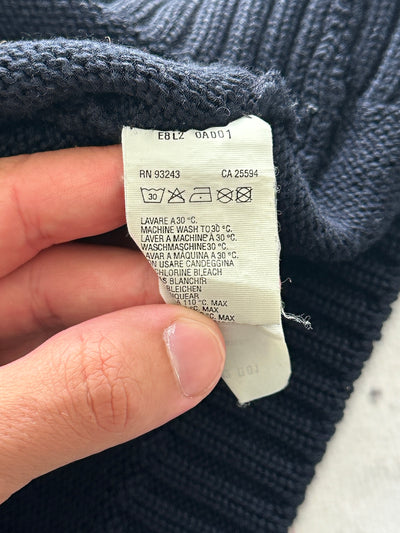 Vintage Diesel 'D Logo' Chunky Crewneck Knit Jumper (S)