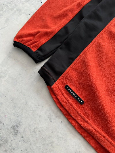 00's Nike Two Tone Reflective 1/4 Zip Fleece (M)