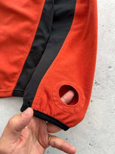00's Nike Two Tone Reflective 1/4 Zip Fleece (M)