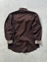 00's Burberry Nova Check Long Sleeve Shirt (XL)
