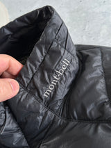 Mont Bell Quilted Down Fill Zip Up Puffer Jacket (S)
