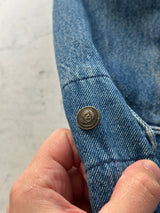 Vintage Valentino Jeans Blanket Lined Denim Duffle Coat (XL)