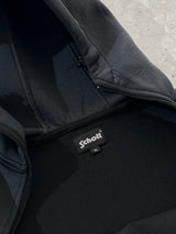 Schott NYC Asymmetrical Zip Neoprene Balaclava Hoodie (S)