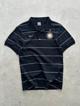 2010 Nike Inter Milan Stripe Polo Shirt (S)
