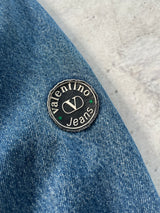 Vintage Valentino Jeans Blanket Lined Denim Duffle Coat (XL)