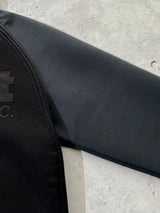 Schott NYC Asymmetrical Zip Neoprene Balaclava Hoodie (S)