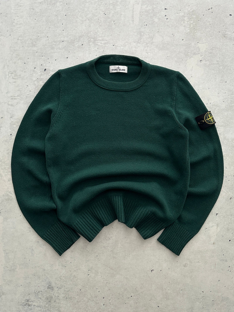 AW/13 Stone Island Wool Crewneck Knit Jumper (S)