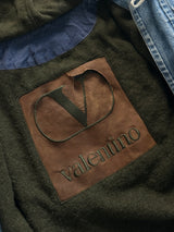 Vintage Valentino Jeans Blanket Lined Denim Duffle Coat (XL)