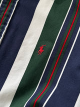 90's Ralph Lauren Blaire Vertical Stripe Shirt (XXL)