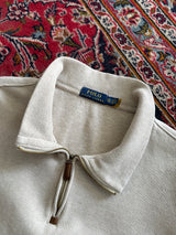 Ralph Lauren Ribbed Heavyweight 1/4 Zip Jumper (XXL)